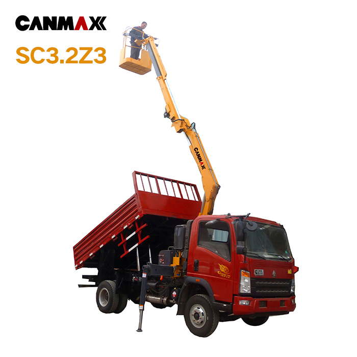 SC3.2Z3 knuckled truck mounted crane